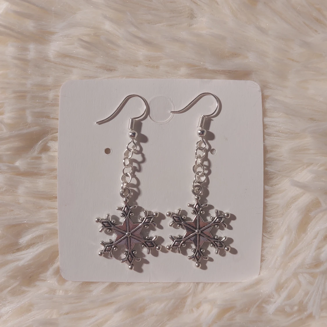 Snowflake choker with chains - 91