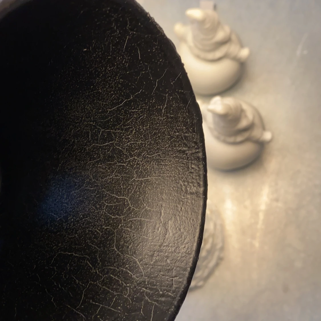 Svart liten kruka - 90