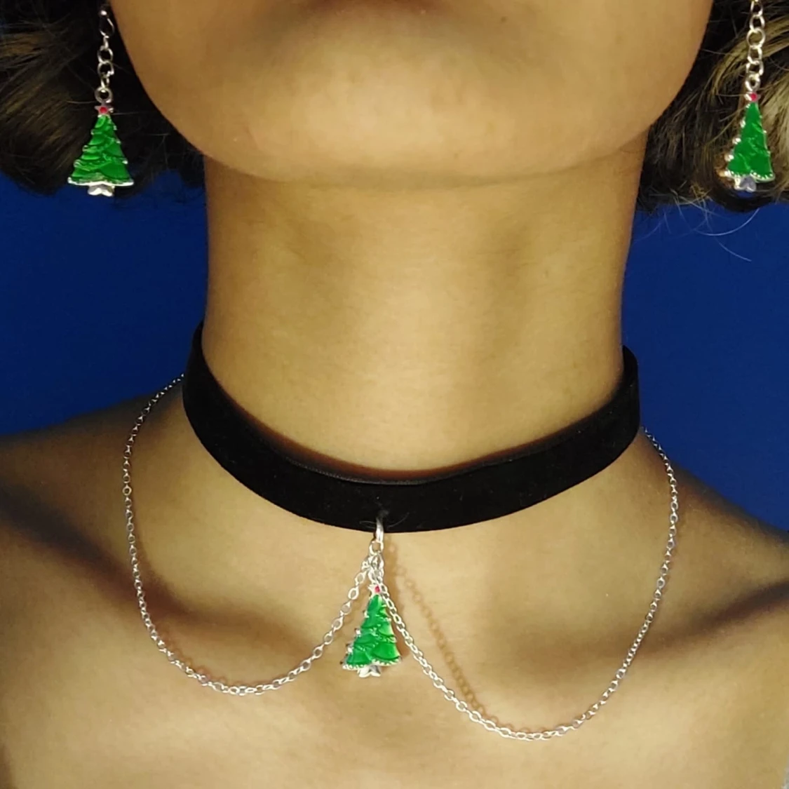 Julgran örhängen - 91