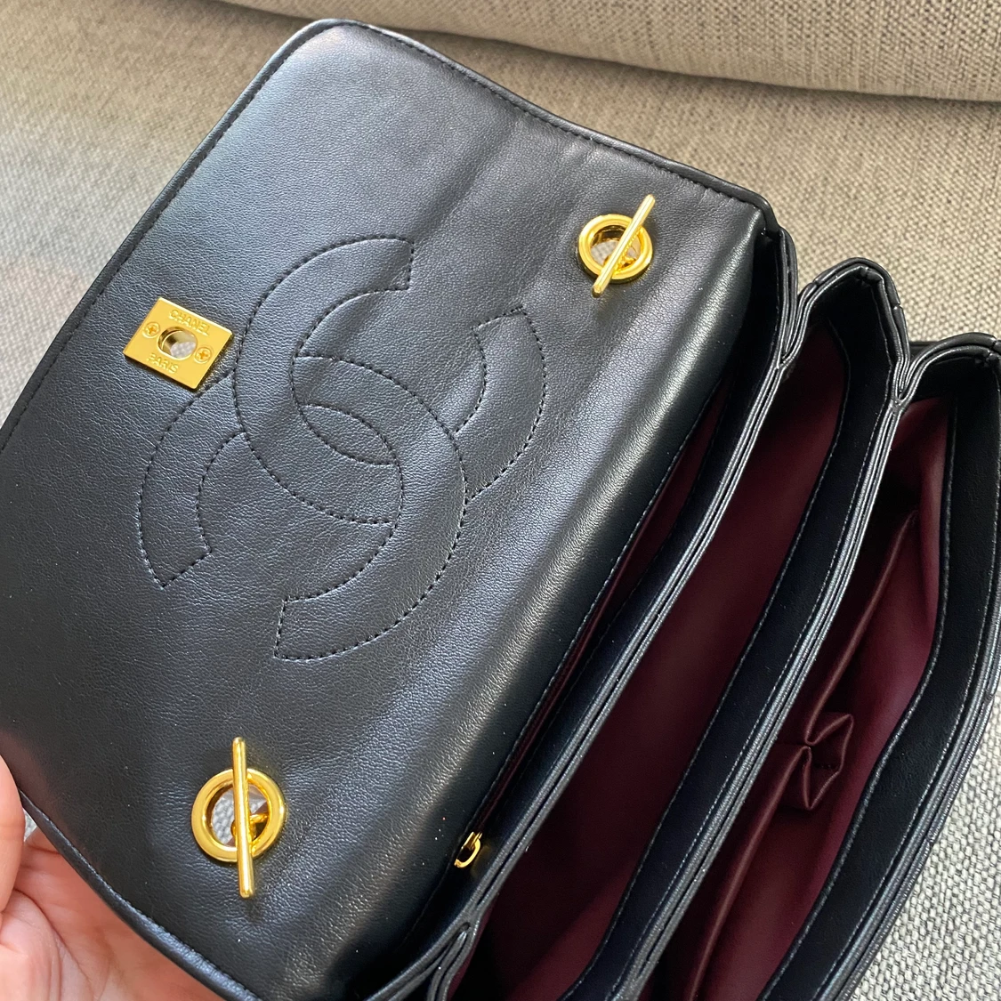  Chanel väska ny läder  - 91