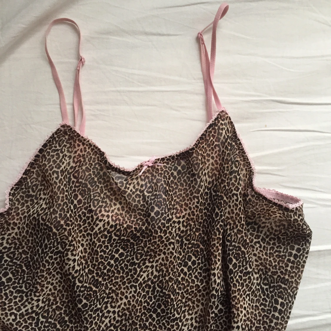 leopard&rosa klänning