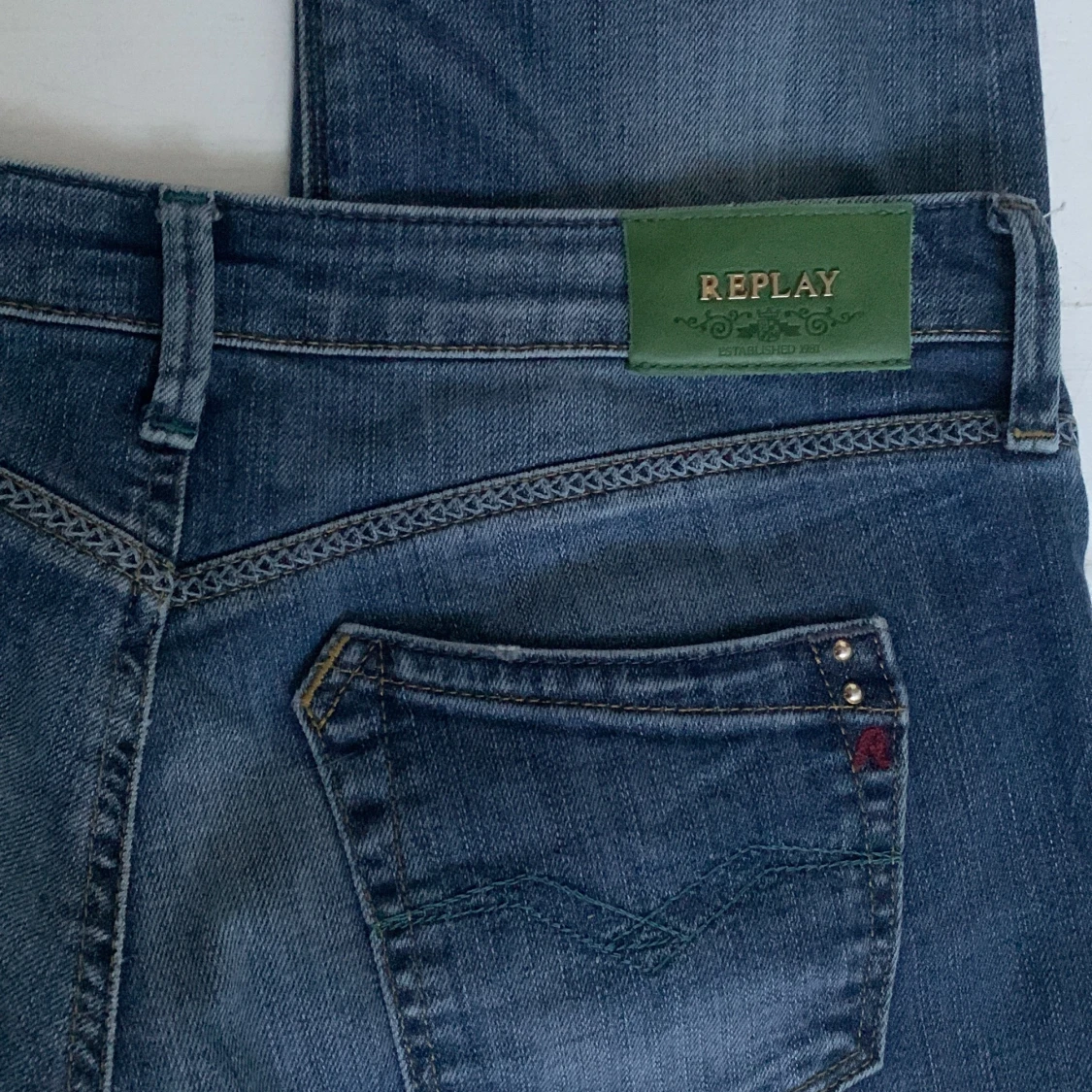 Lowwasted replay jeans