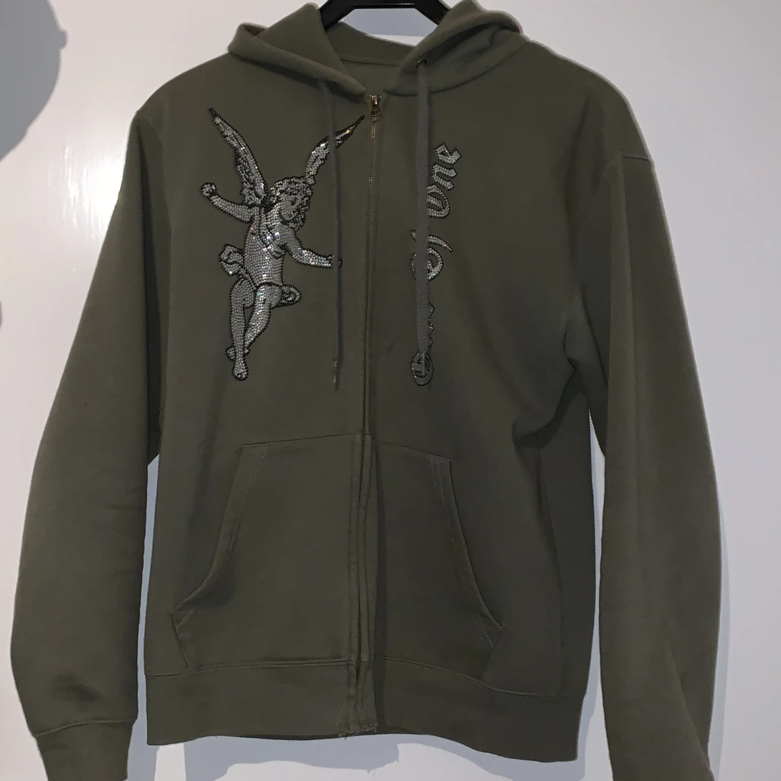 One of one zip hoodie