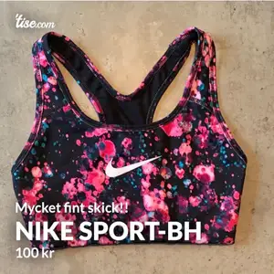 Sport-bh från Nike, knappt använd, tyvärr för liten för mig 