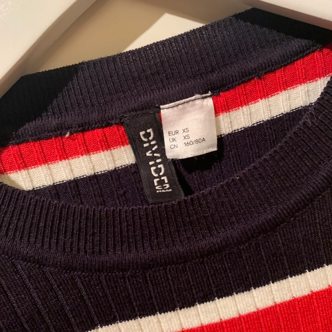 Randig långärmad tröja - 91