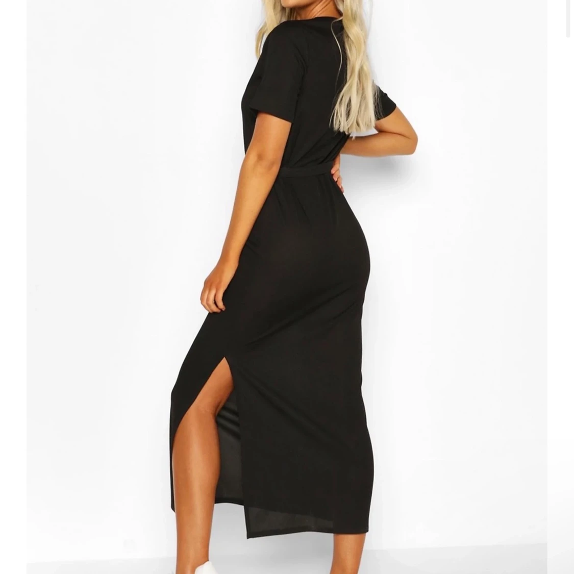 Svart enkel klänning  - 90