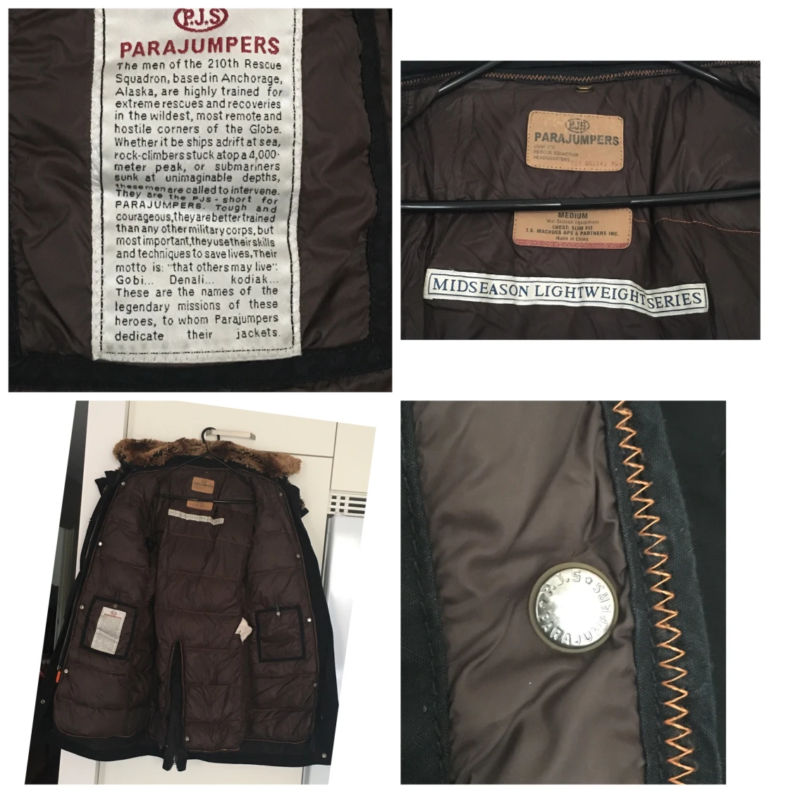 Parajumpers jacka . Stl M