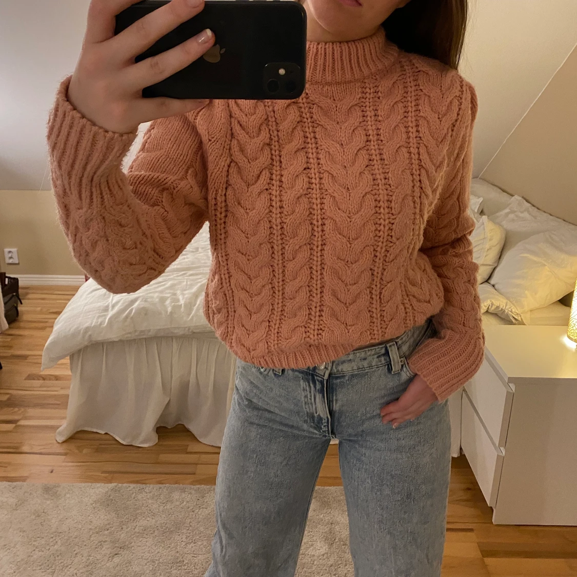 Stickad tröja från H&M