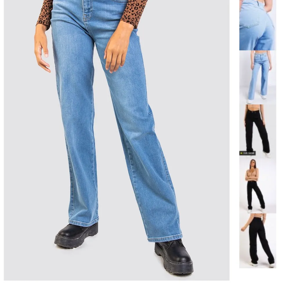 Säljer dessa jeans då jag råkade köpa fel storlek. ALDRIG ANVÄNDA!. Jeans & Byxor.