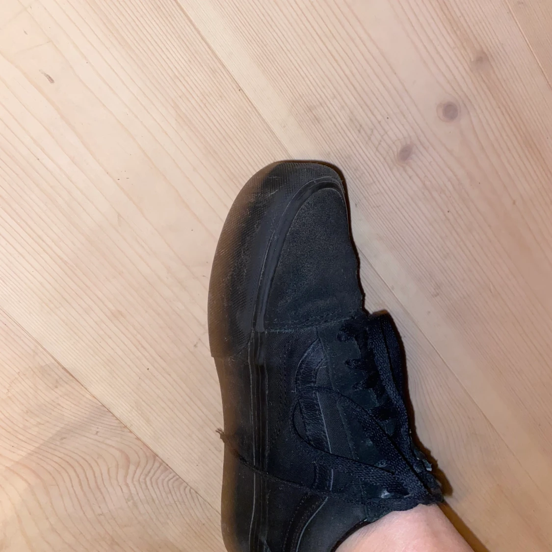 Svarta Vans med hög sula  - 90