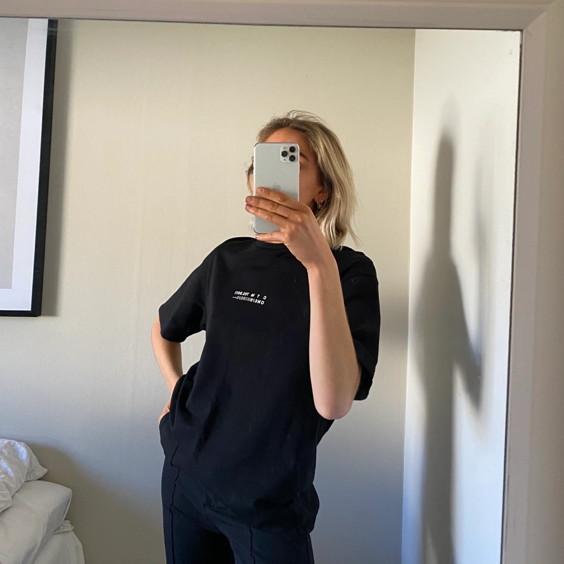 T-shirt med tryck  - 90