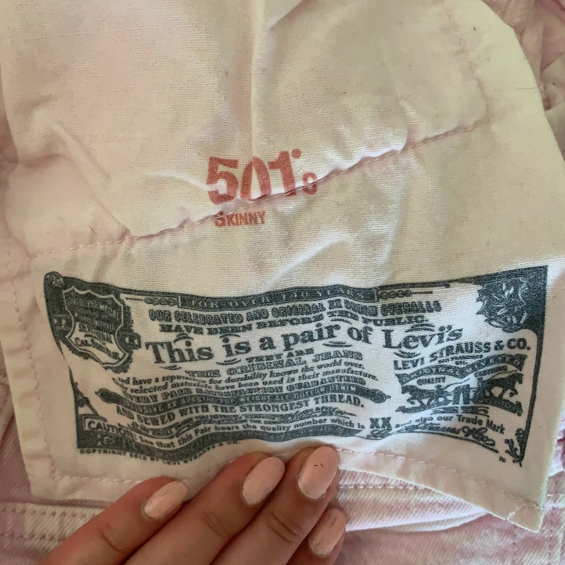 Rosa Levis jeans 501s - 91