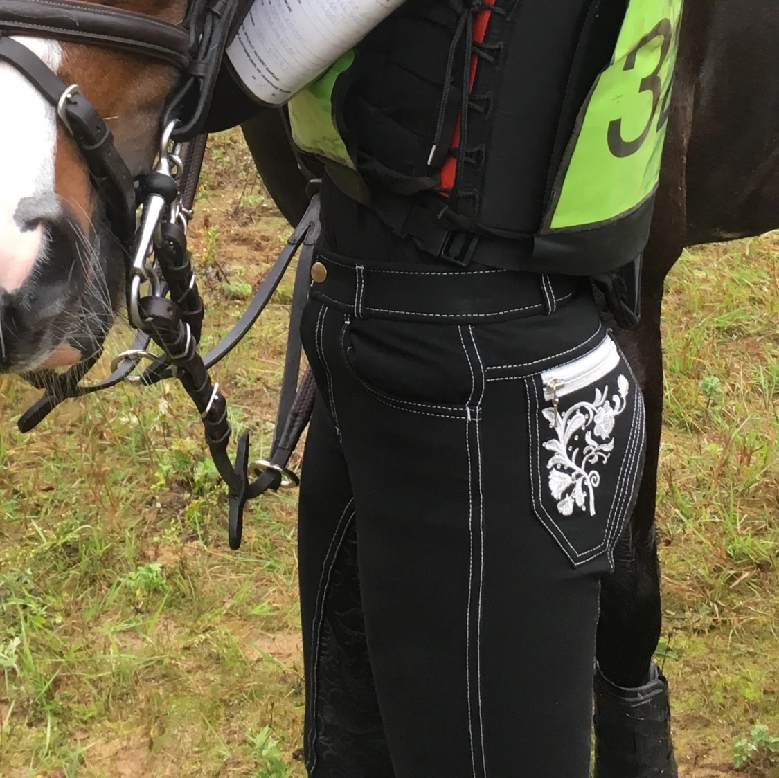 Ridbyxor i klass! Storlek 158. - 90