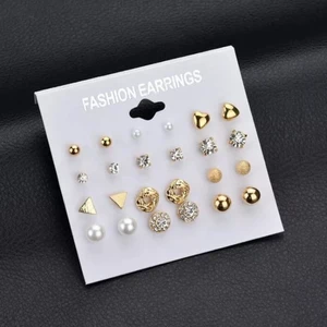 NYA ÖRHÄNGEN 12 PAR FÖR 50 SEK - NEW EARRINGS 12 PAIRS FOR 50 SEK
