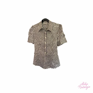 Blus från H&M 💞 - Supersöt blus från H&M MM by Madonna 💗 Perfekt kvalitet, 100% siden🧸