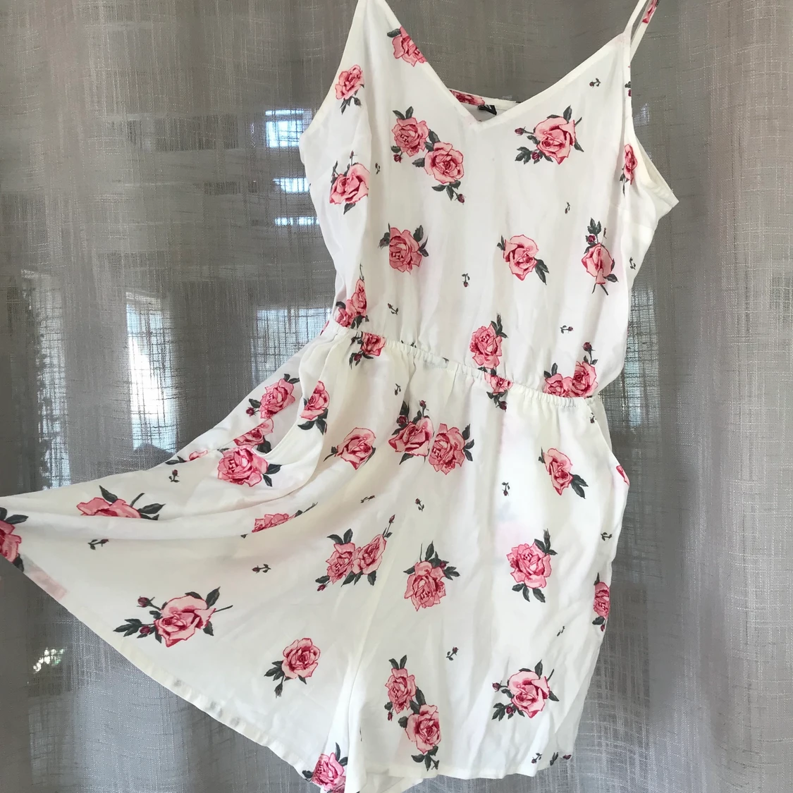 Byxdress blommig  - 90