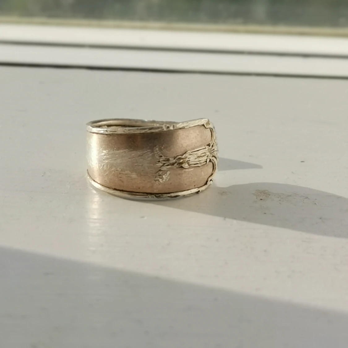 Äkta silver ring 