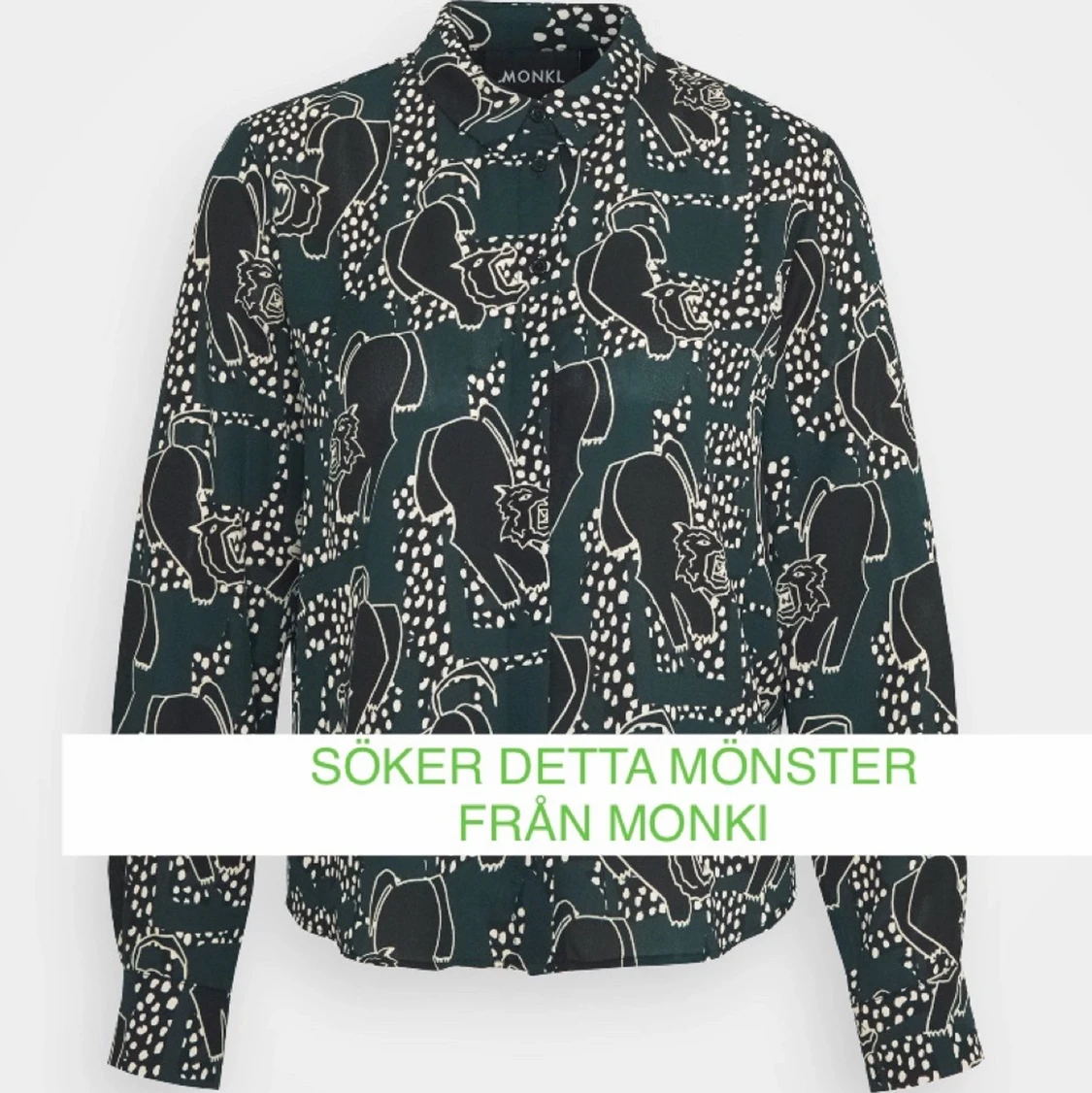 Söker detta mönster från Monki 