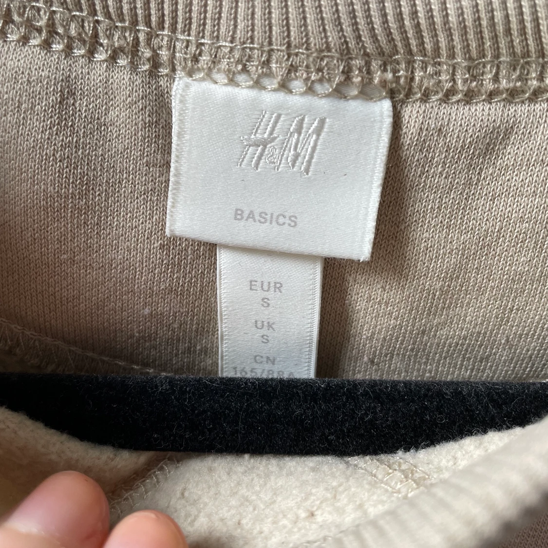 Basic collagetröja - 90