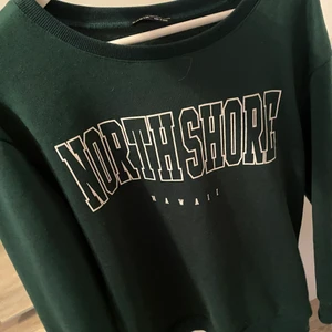 Grön sweatshirt  - grön sweatshirt från shein, vintage likande enligt mig. storlek L men fint oversized på mig som oftast har S/M. 100kr💛 använd 1 gång säljer då den inte kommer till användning.