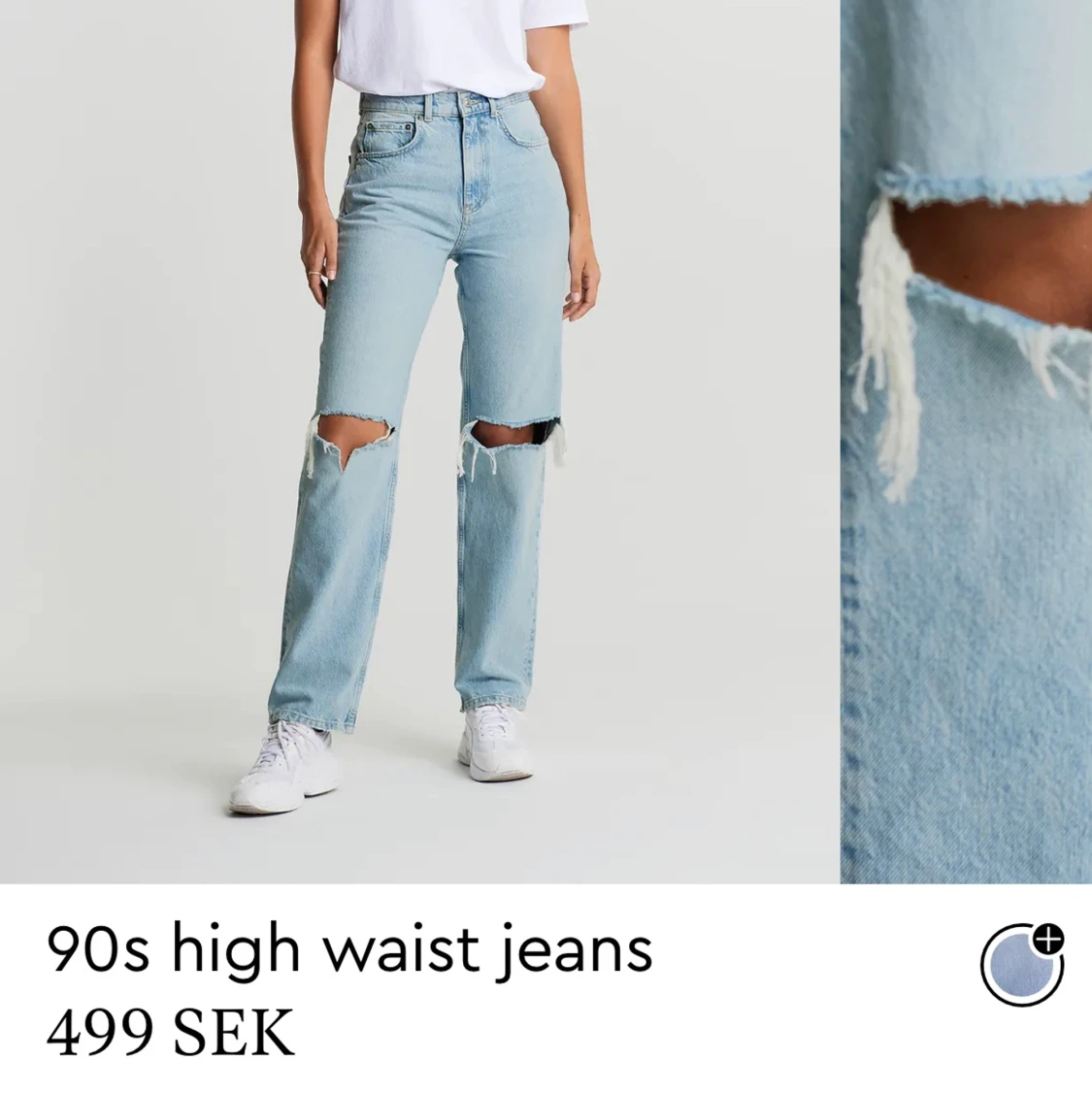 Jeans med hål - 91