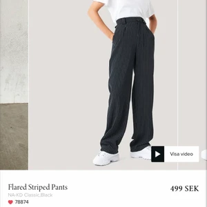 Kostymbyxor - Säljer dessa byxor från nakd, använda 1 gång. Storlek 34, jag är ca 170. Pris 150kr + frakt 66kr