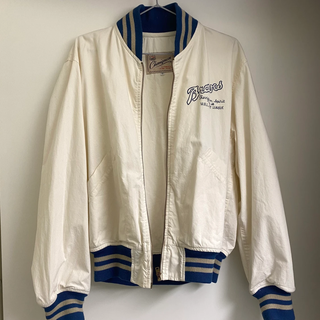 Fransk Vintage Baseballjacka - 90