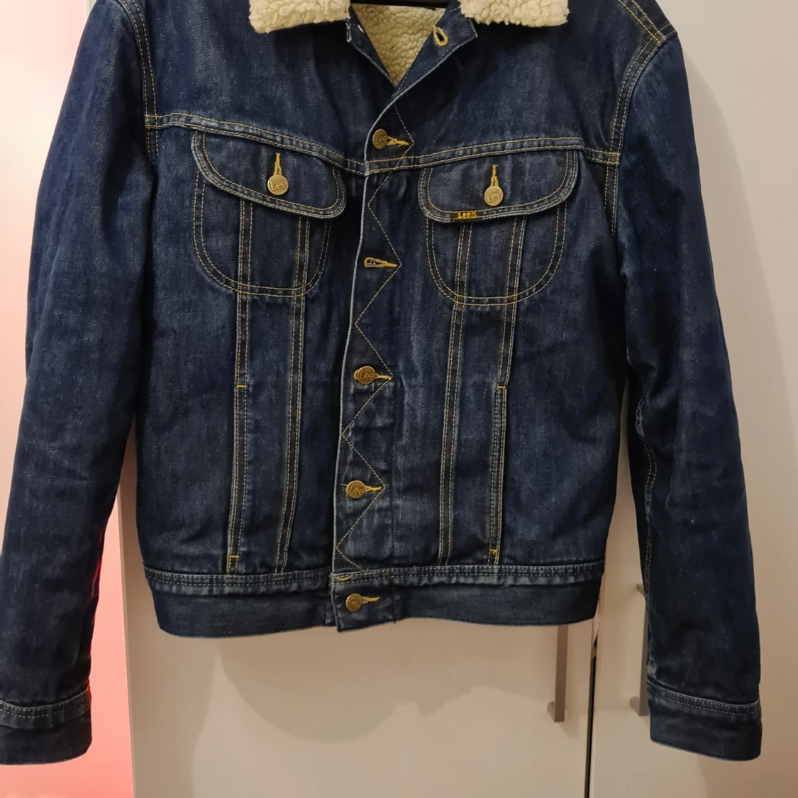 Lee jeans vintage trucker jacka - 90