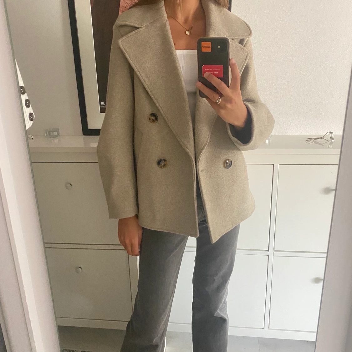 💛 Beige kappa från H&M 💛