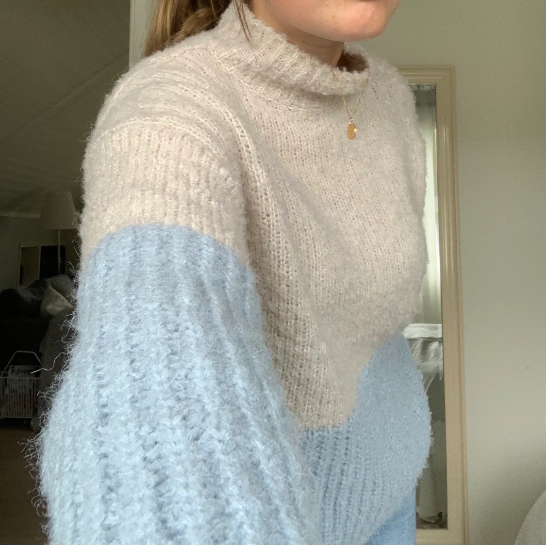 Stickad tröja från Only strl S