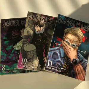 Jujutsu kaisen - 100kr för en, kan frakta eller mötas i gbg. Alla 3 är i bra kvalite <3