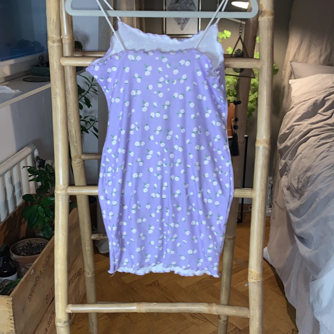 Blommig klänning  - 90