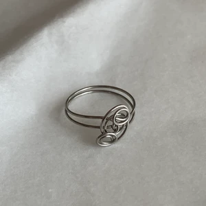 Silver ring - Handgjord ring. 20mm i innerdiameter. Fri frakt.