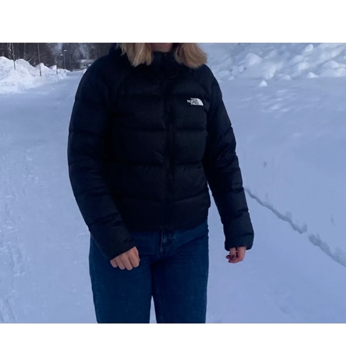 Svart The North Face 550 jacka  - 90