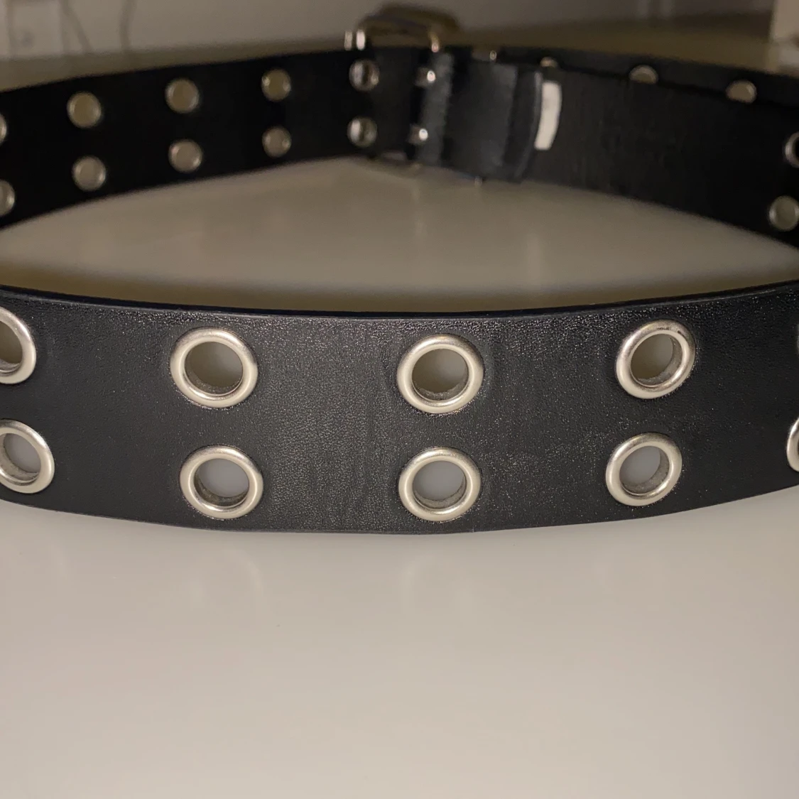 Skärp med metall - 90