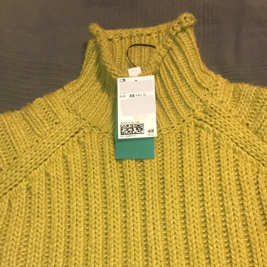 Långärmad stickad tröja storlek XS - 91