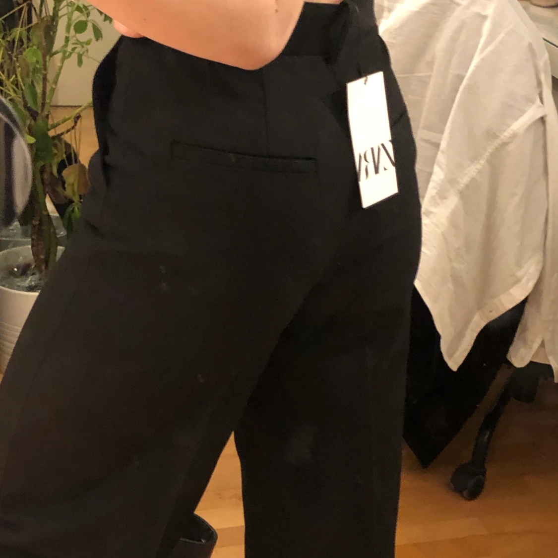 Svarta kostymbyxor Zara - 91