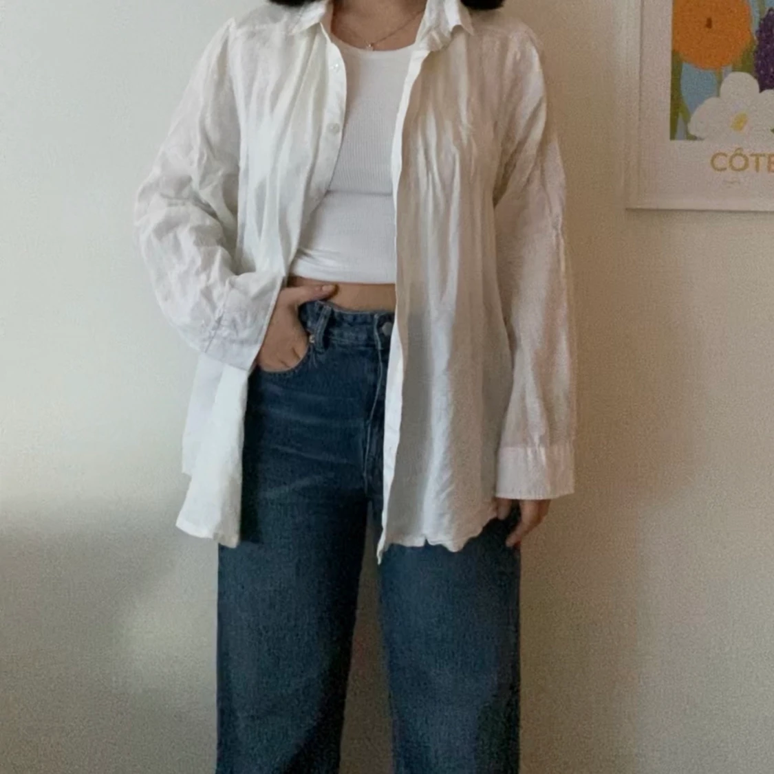 Linneskjorta 🤍🤍