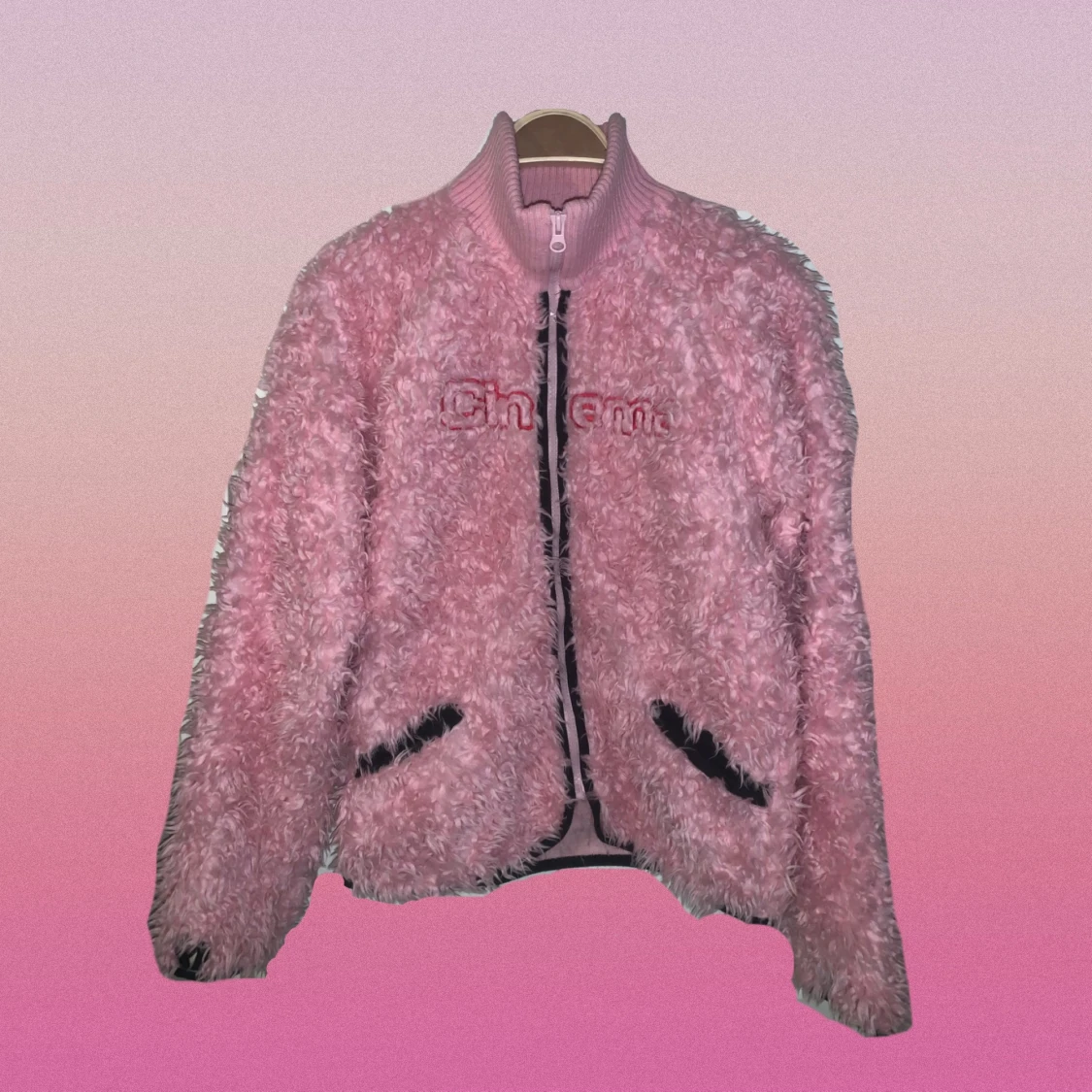 Drömmig söt Teddy-zip tröja