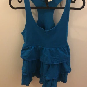 Blue H&M blouse - well used