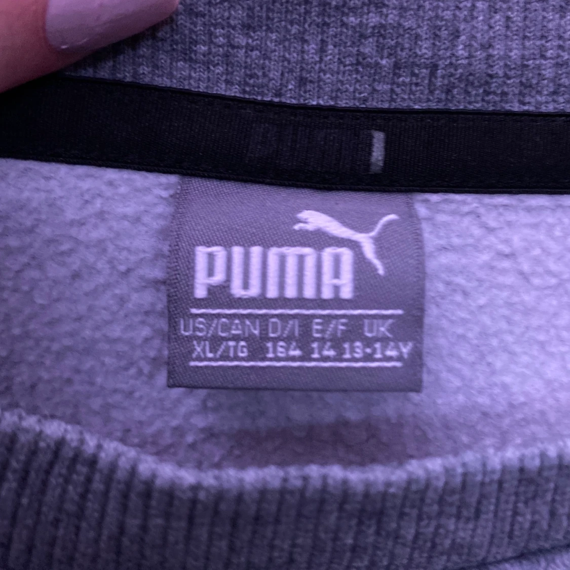 Grå Puma tröja  - 90