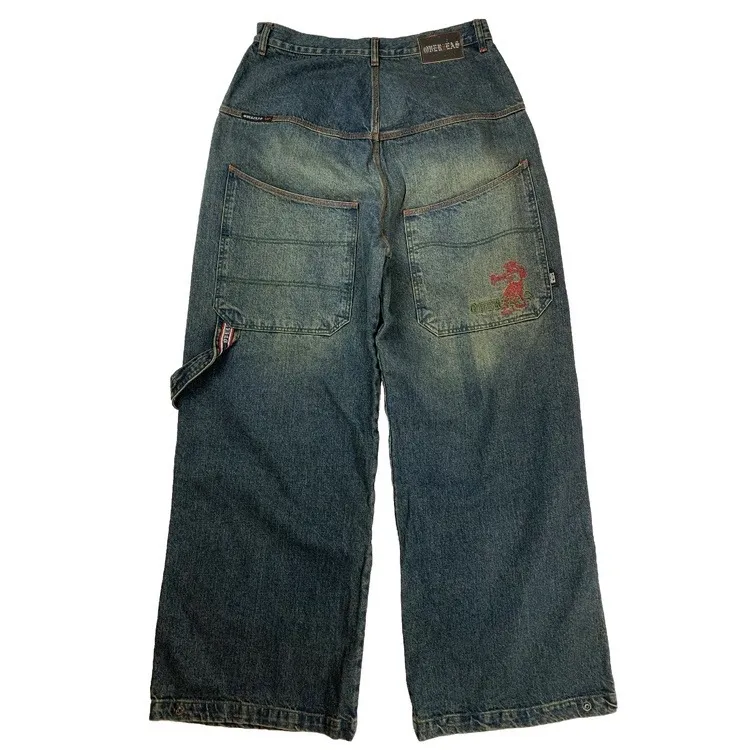 Ett par sjuuuuukt baggy jeans från märket Overzeas! . Jeans & Byxor.