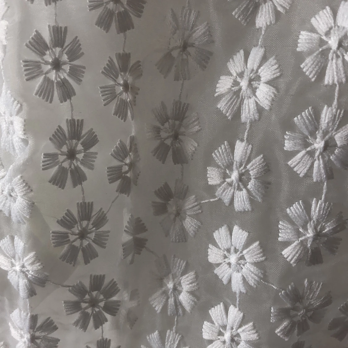 Vit sommarklänning, stl M - 91