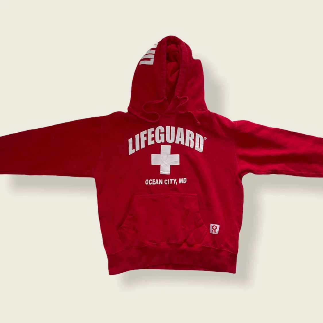 Vintage Official lifeguard hoodie