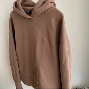Lånad bild. Säljer en ljusbrun hoodie från zara. Som ny!