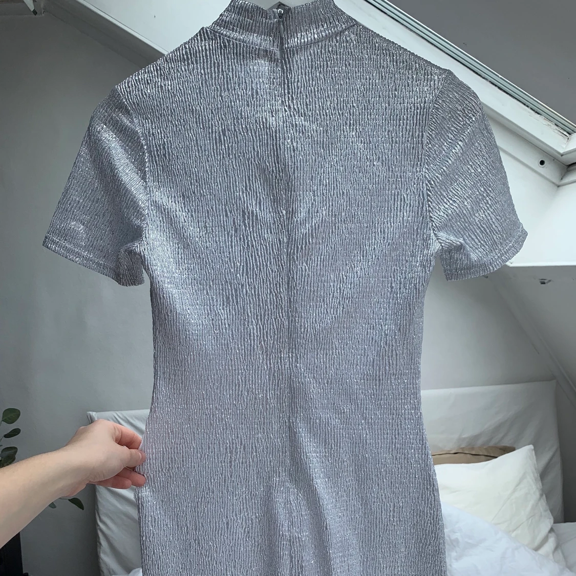 Silverklänning från Nelly - 91