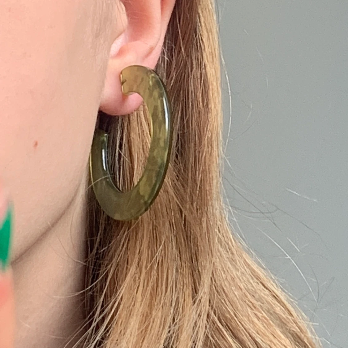 Gröna örhängen - 90