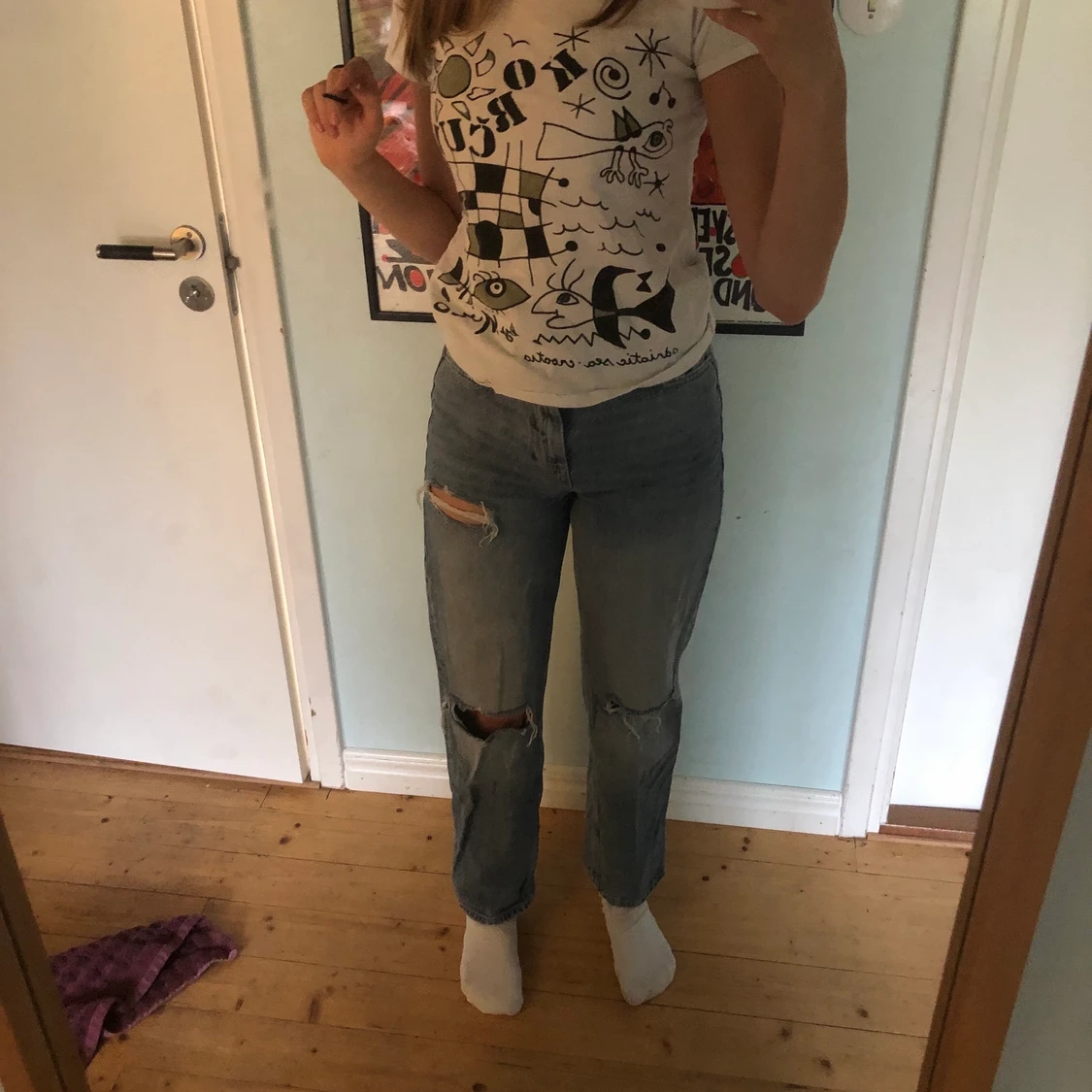 Jeans straight leg - 91