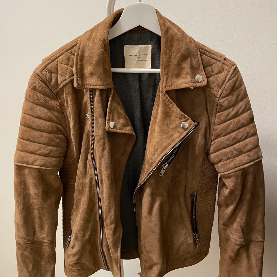 Bikerjacka mocha  - 90