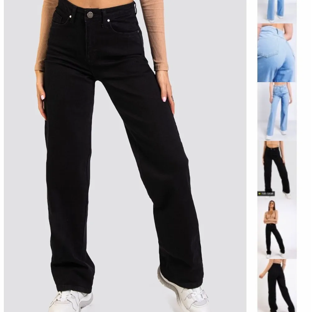 Säljer mina populära madlady jeans i storleken W32/L32. Näst in till helt oanvända, så de är som nya!! Köptes för 549kr säljer för 200 + frakt. Jeans & Byxor.